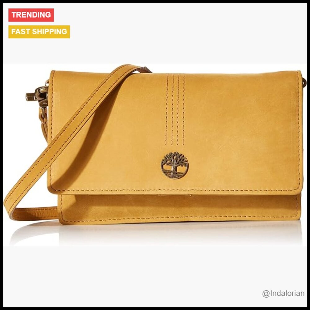 Leather Crossbody Bag Wallet Purse Rfid Blocking Chic Minimal Everyday Essential